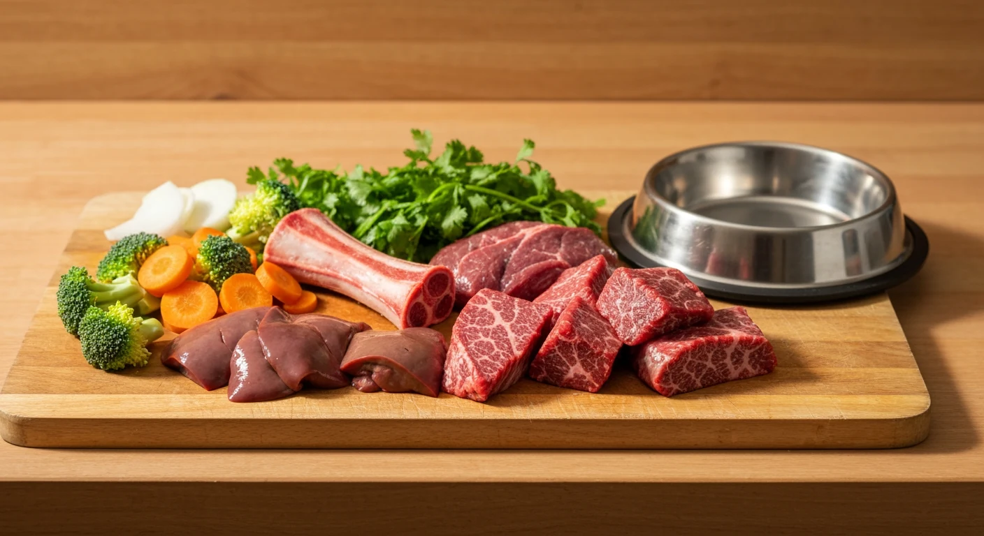 L'alimentation BARF pour chien : principes, avantages et risques