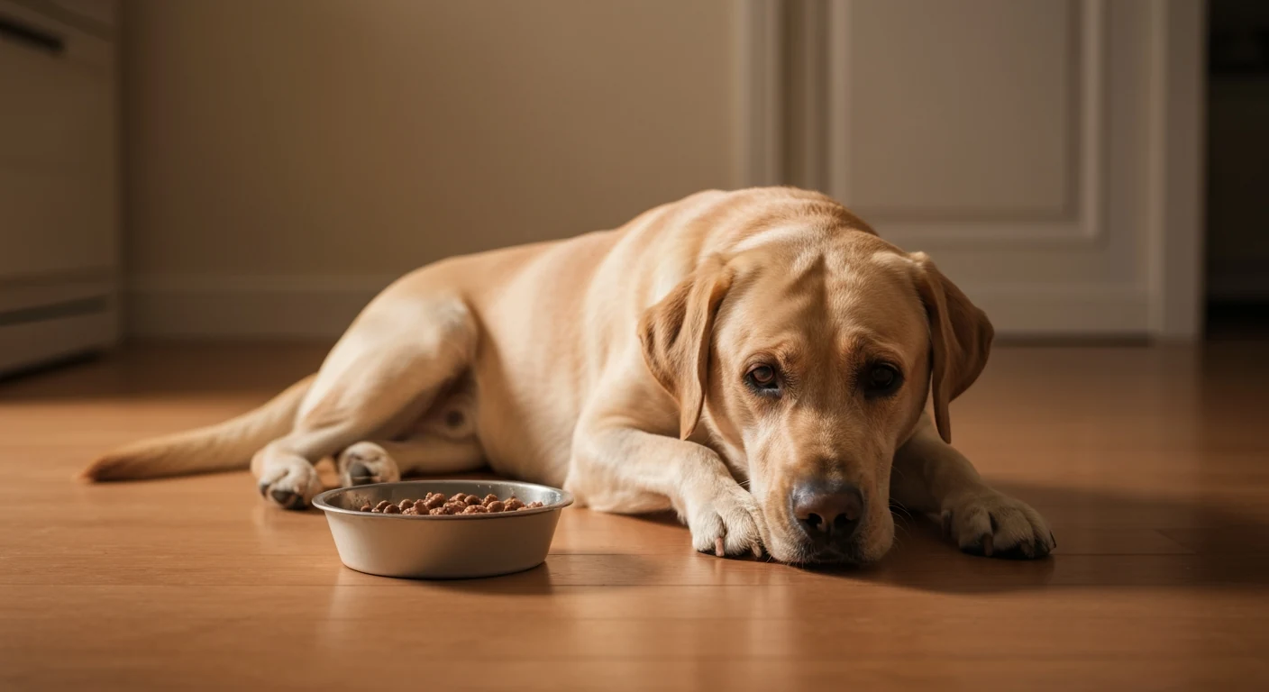 Mon chien ne mange plus : comprendre l'anorexie et reagir
