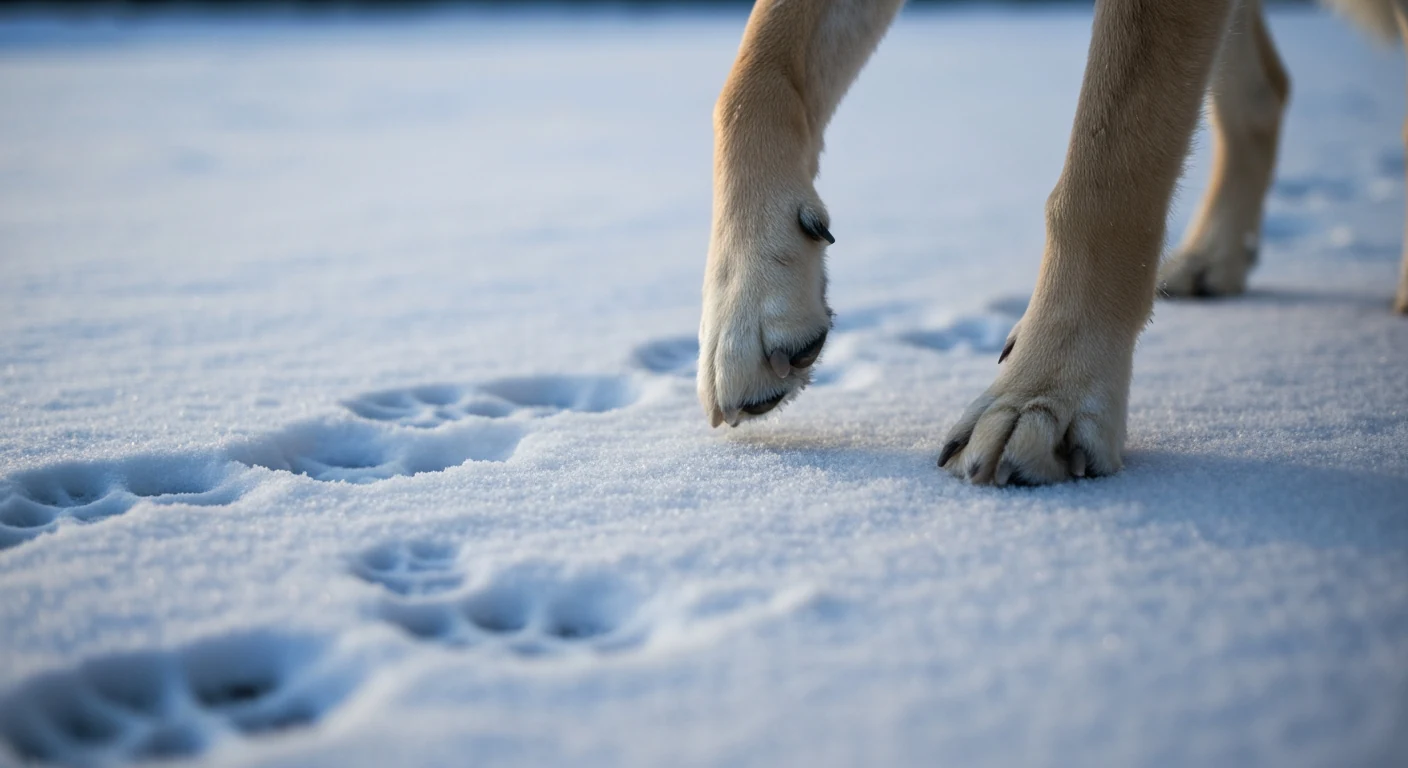 Proteger les coussinets de son chien : chaleur, neige et sel de deneigement